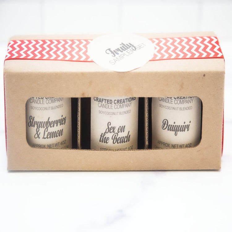 3 Candle Sample Boxes