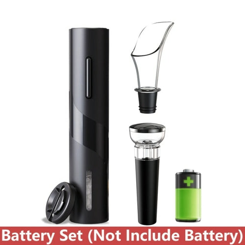 Electric Wine Bottle Opener, , One-Touch, Open 60-80 Bottles, with Foil  Cutter