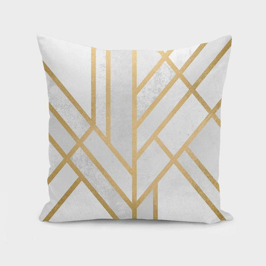Art Deco Geometry  Pillow